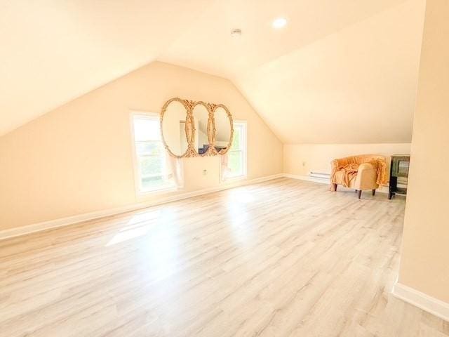68 Forest St, Lowell, MA 01851 - bonus room with wood finished floors and vaulted ceiling