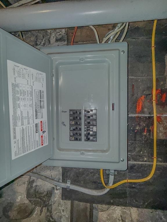 68 Forest St, Lowell, MA 01851 - utilities featuring electric panel