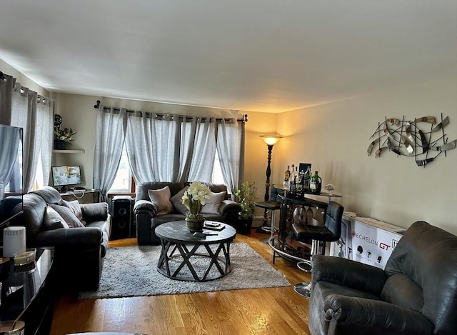 334 Howard St Unit 5, Lawrence, MA 01841 - living room with wood finished floors