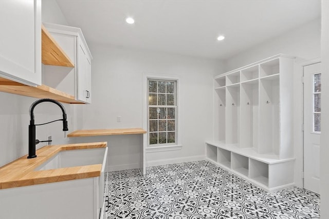 261 E St, Foxboro, MA 02035 - mudroom featuring recessed lighting