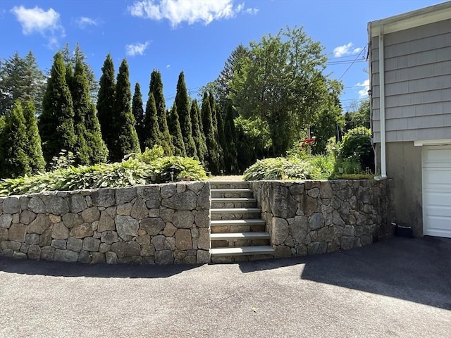 412 Worcester St, West Boylston, MA 01583 - view of patio / terrace with a garage