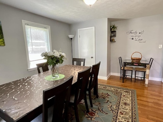 412 Worcester St, West Boylston, MA 01583 - dining room with wood finished floors and baseboards