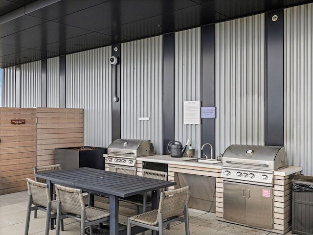 100 Shawmut Ave Unit 709, Boston, MA 02118 - view of patio / terrace featuring a sink and outdoor dining space