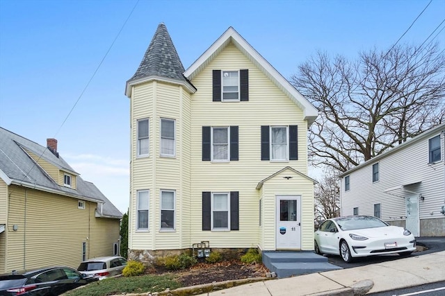 view of victorian house