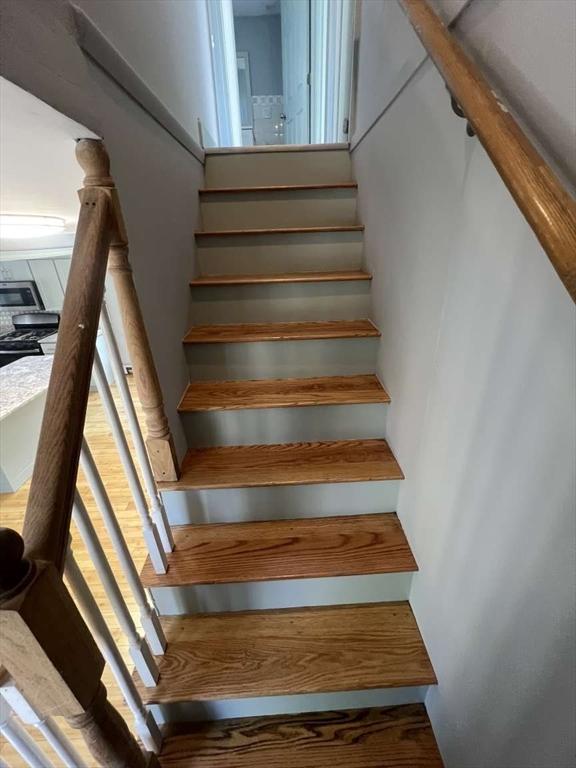 view of staircase