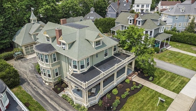 9 Arlington Rd, Woburn, MA 01801 - aerial perspective of suburban area