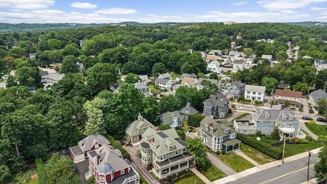 9 Arlington Rd, Woburn, MA 01801 - aerial perspective of suburban area with a forest