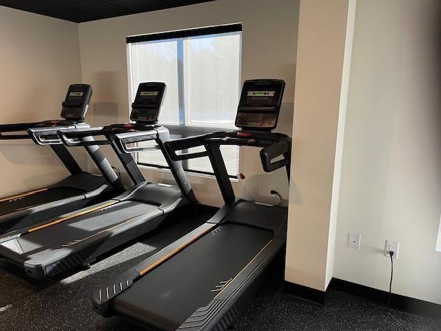 view of exercise room