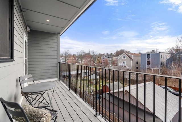 123-125 Centre St Unit Th4, Boston, MA 02124 - balcony featuring a residential view