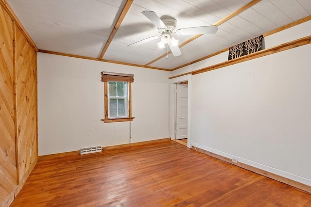 10 Worcester Rd, Townsend, MA 01469 - spare room featuring wood finished floors and a ceiling fan