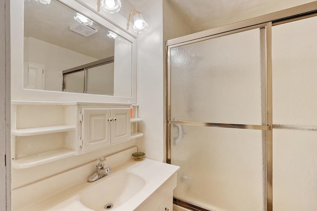 10 Worcester Rd, Townsend, MA 01469 - full bathroom featuring a shower with door and vanity
