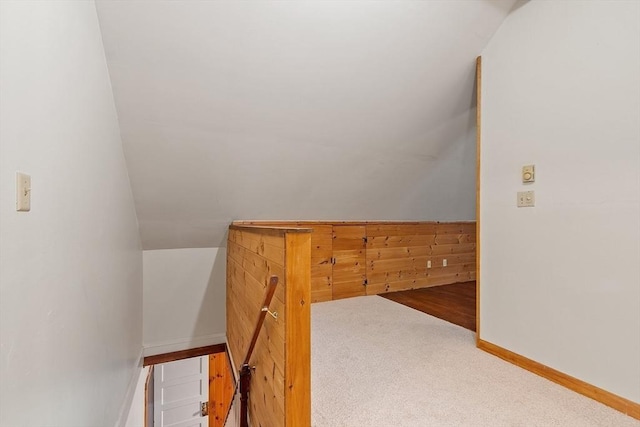 10 Worcester Rd, Townsend, MA 01469 - additional living space with lofted ceiling, carpet flooring, and baseboards