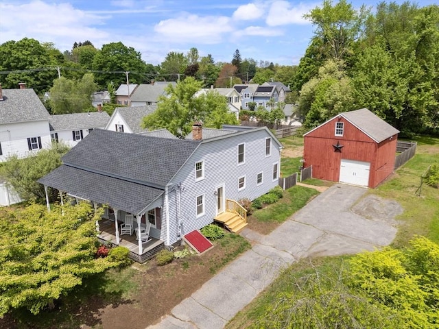 19 E St, Grafton, MA 01536 - aerial perspective of suburban area