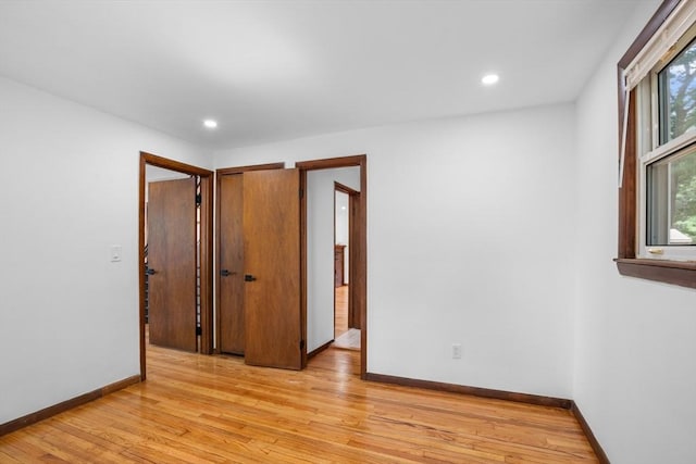 268 Pine St, Tewksbury, MA 01876 - empty room with light wood-style flooring and recessed lighting