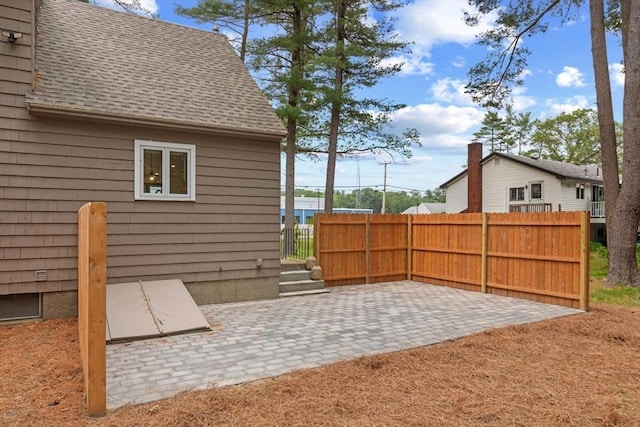 268 Pine St, Tewksbury, MA 01876 - view of yard featuring a patio