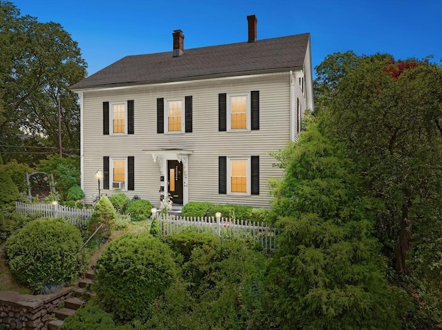 85 Everett St, Southbridge, MA 01550 - colonial inspired home with a chimney