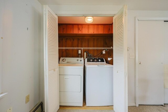 26 Presidents Rd, Weymouth, MA 02188 - clothes washing area featuring washer and dryer