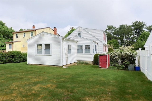 26 Presidents Rd, Weymouth, MA 02188 - back of property featuring a chimney