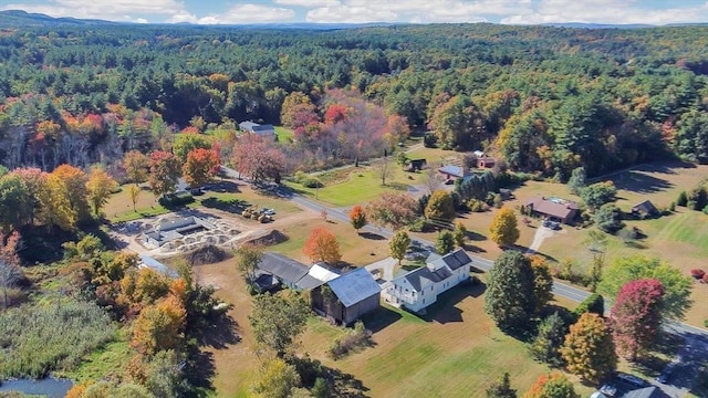 39 Cook Rd, Southampton, MA 01073 - aerial view of property's location with a heavily wooded area