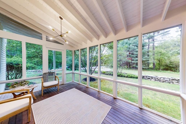 79 Charter Rd, Acton, MA 01720 - sunroom with a chandelier and healthy amount of natural light
