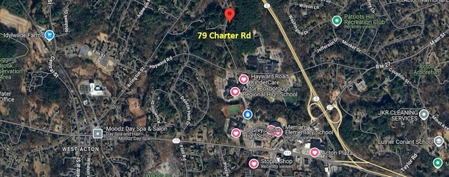 79 Charter Rd, Acton, MA 01720 - map of property location