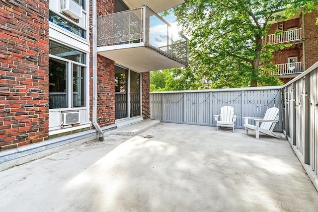 19 Winchester St Unit 102, Brookline, MA 02446 - view of patio / terrace with cooling unit