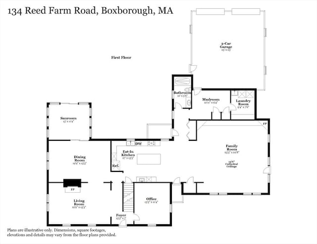 134 Reed Farm Rd, Boxborough, MA 01719 - home floor plan