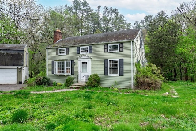 378 Linebrook Rd, Ipswich, MA 01938 - colonial-style house featuring a chimney