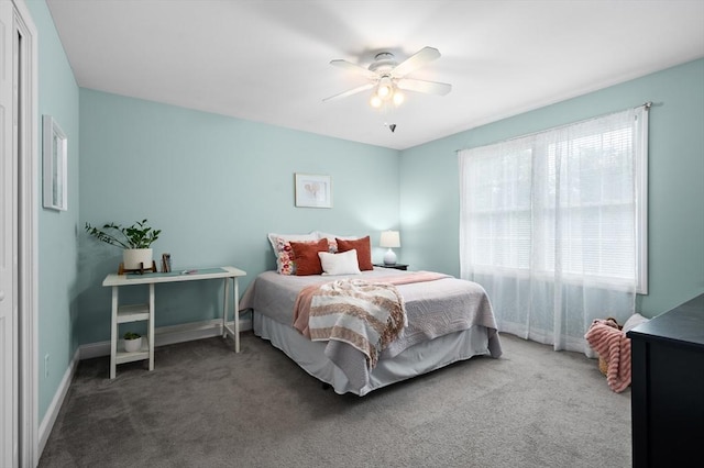 100 Overlook Ter, Dracut, MA 01826 - bedroom with carpet flooring and ceiling fan
