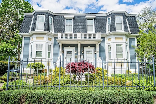 28 Woodbine St, Boston, MA 02119 - view of front of home with mansard roof