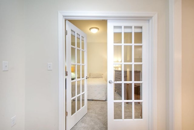 120 University Ave Unit 2202, Westwood, MA 02090 - detailed view of french doors and carpet