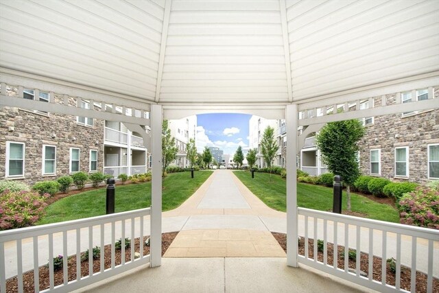 120 University Ave Unit 2202, Westwood, MA 02090 - view of home's community with a residential view and a yard