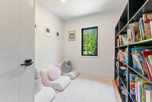 135 Beach St, Cohasset, MA 02025 - sitting room with baseboards