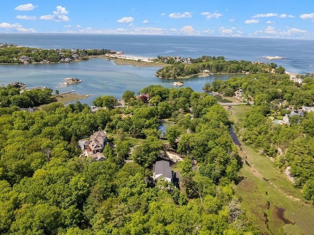 135 Beach St, Cohasset, MA 02025 - aerial view of a large body of water