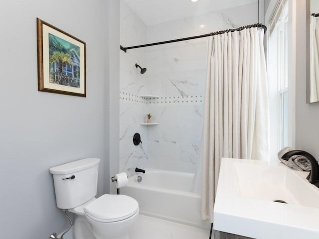 447 Frankfort St Unit 3, Boston, MA 02128 - full bathroom with shower / bath combo and vanity