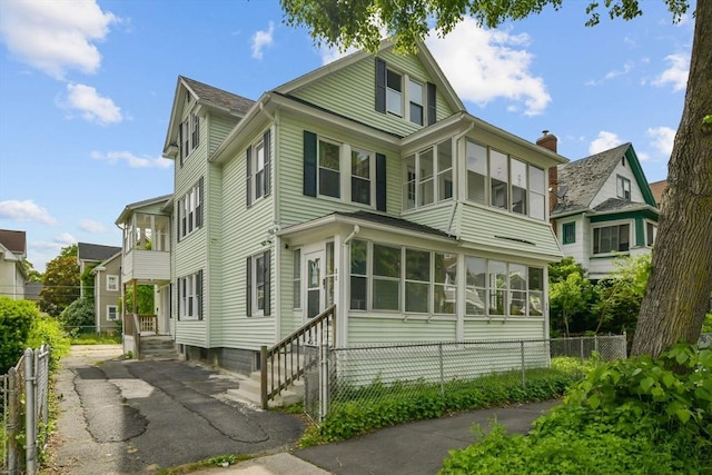 80-82 Kenyon St, Springfield, MA 01109 - view of front of property with entry steps
