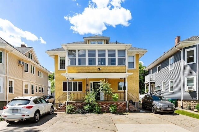 2218 Mystic Valley Pkwy, Medford, MA 02155 - traditional style home featuring covered porch
