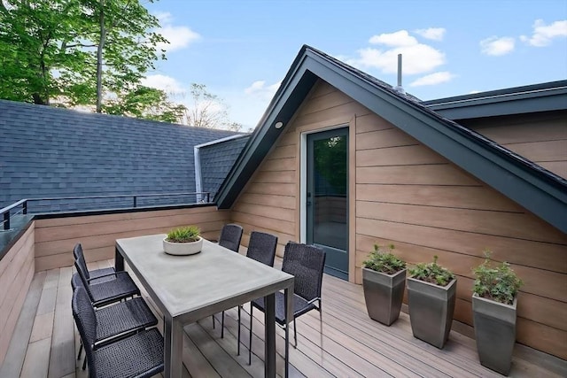 230 Auburn St Unit 230, Newton, MA 02466 - deck featuring outdoor dining space