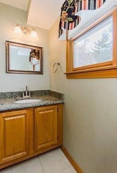 6 Tisdale Dr Unit 6, Dover, MA 02030 - bathroom featuring vanity and tile patterned flooring