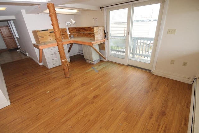 57 Edgewater Rd-, Waterfront, Hull, MA 02045 - unfurnished office featuring light wood-style floors and baseboards