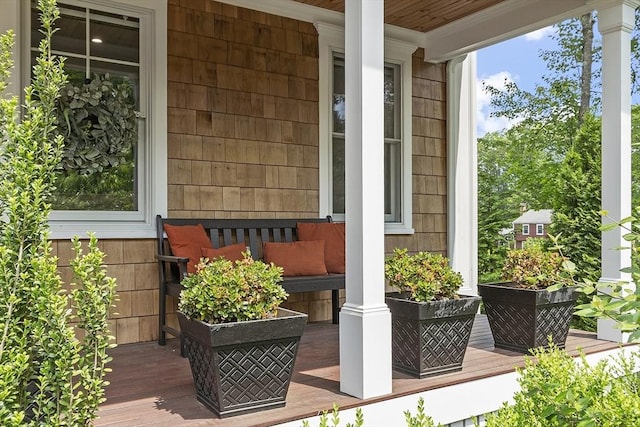 306 Laws Brook Rd, Concord, MA 01742 - view of wooden porch