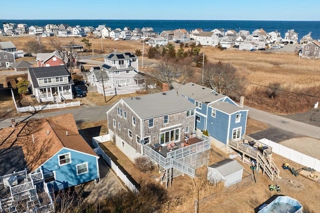 bird's eye view featuring a residential view