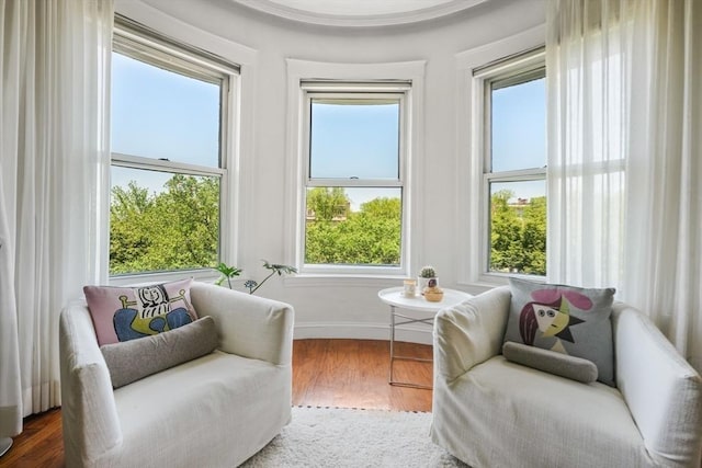 416 Commonwealth Ave Unit 504, Boston, MA 02215 - sitting room featuring wood finished floors and baseboards