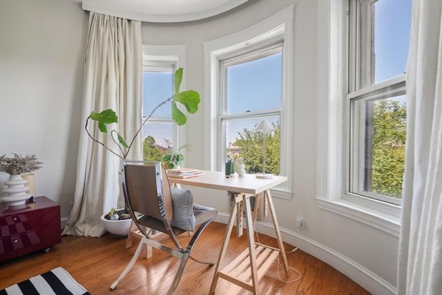 416 Commonwealth Ave Unit 504, Boston, MA 02215 - office with plenty of natural light, wood finished floors, and baseboards