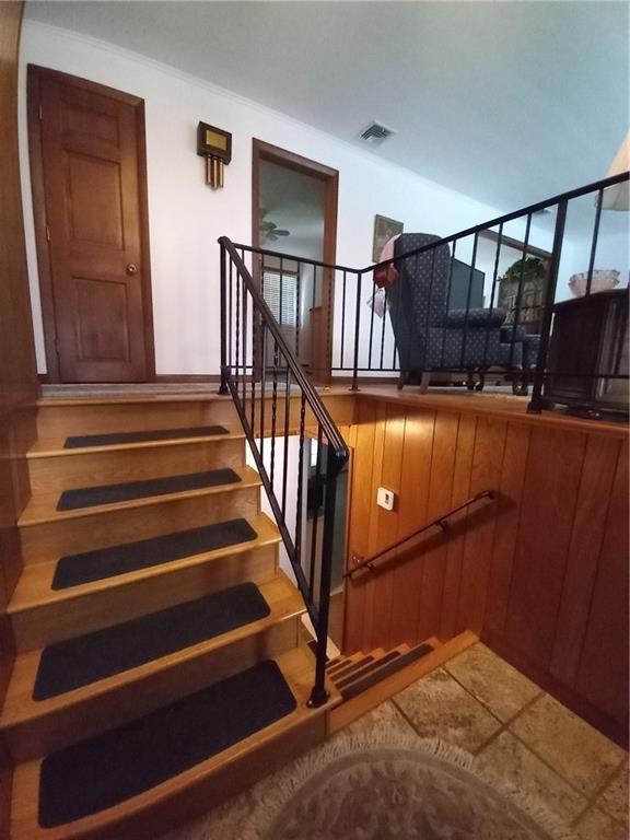 stairs with visible vents
