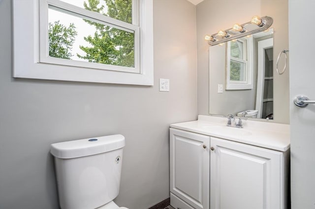 353 Front St, Winchendon, MA 01475 - half bathroom featuring toilet and vanity