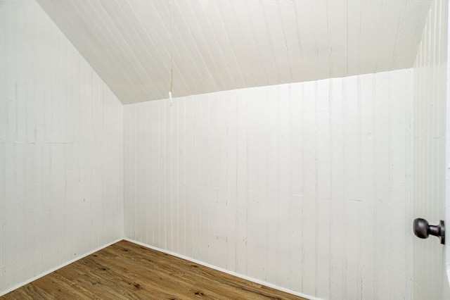 353 Front St, Winchendon, MA 01475 - additional living space featuring wood finished floors, lofted ceiling, and wooden walls