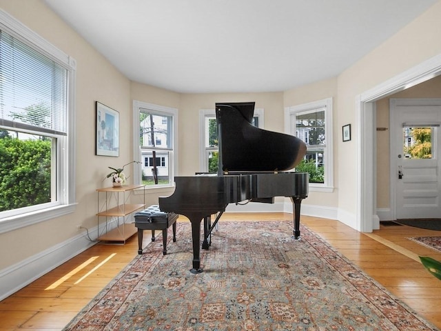 110 Woerd Ave, Waltham, MA 02453 - living area with hardwood / wood-style floors