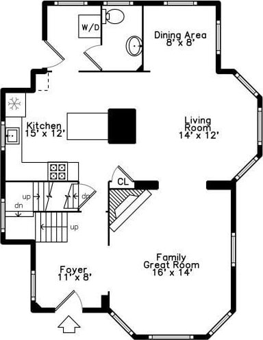 110 Woerd Ave, Waltham, MA 02453 - view of room layout