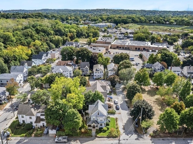 110 Woerd Ave, Waltham, MA 02453 - aerial view of property's location with nearby suburban area
